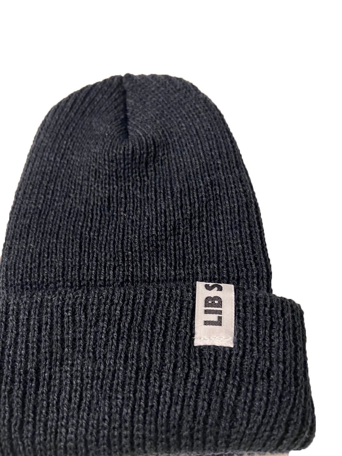 LIBSPICE beanie  black